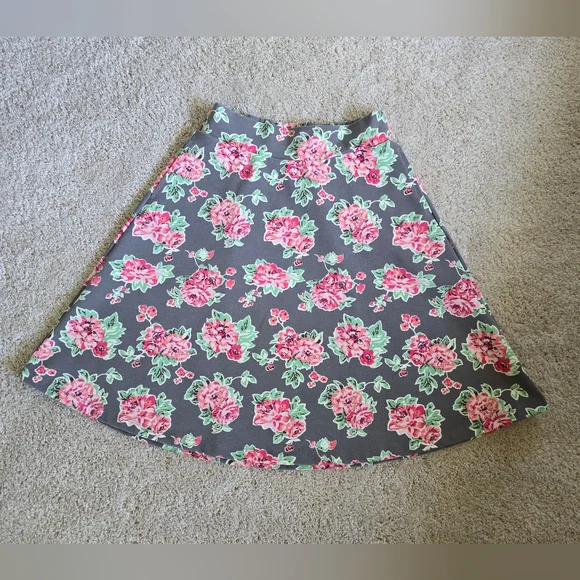 Matilda Jane XSMALL Cheryl Skater Skirt Floral Print Sz. XS - Picture 2 of 5